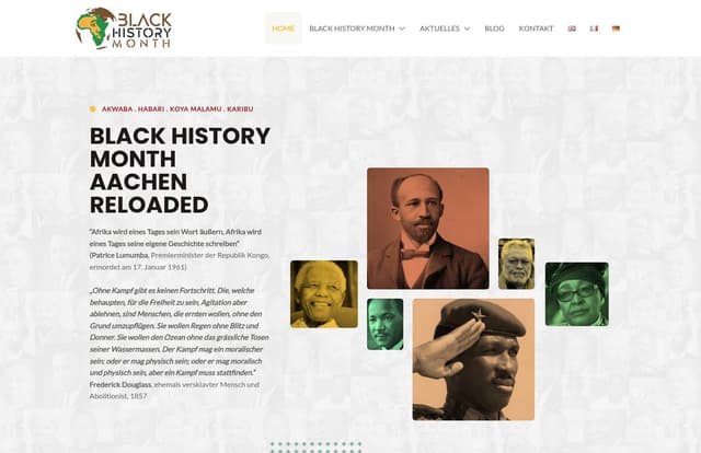 Transformation numerique de Black History Month