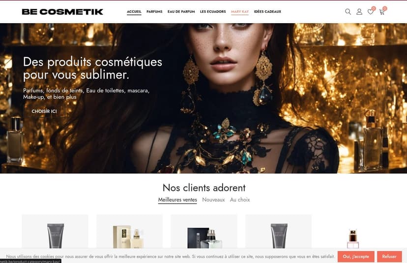 Transformation numerique de Be Cosmetik