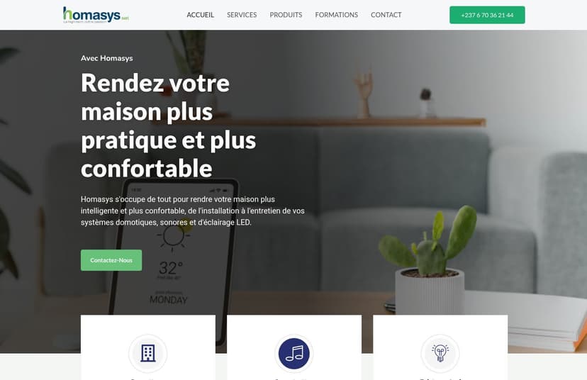 Transformation digitale de Homasys