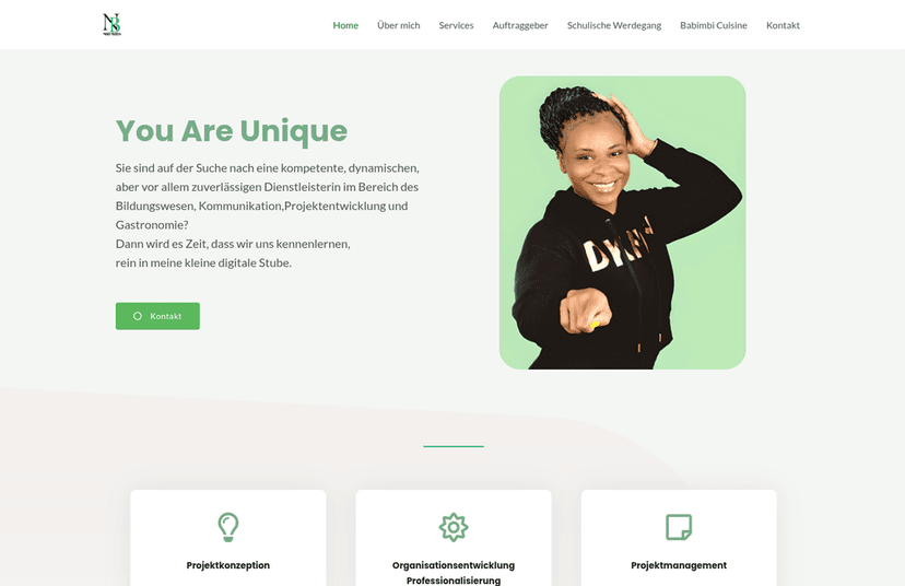 Ngo Bigda — plateforme de marque personnelle